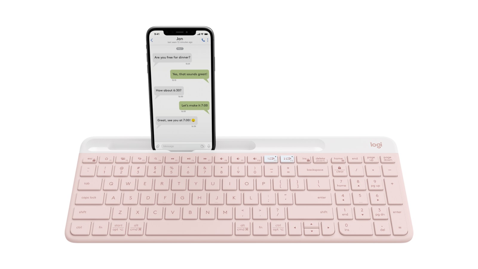 Bàn phím không dây Logitech K580 (P/N: 920-011329) Bàn phím không dây Logitech K580 (P/N: 920-011329) - hình 1