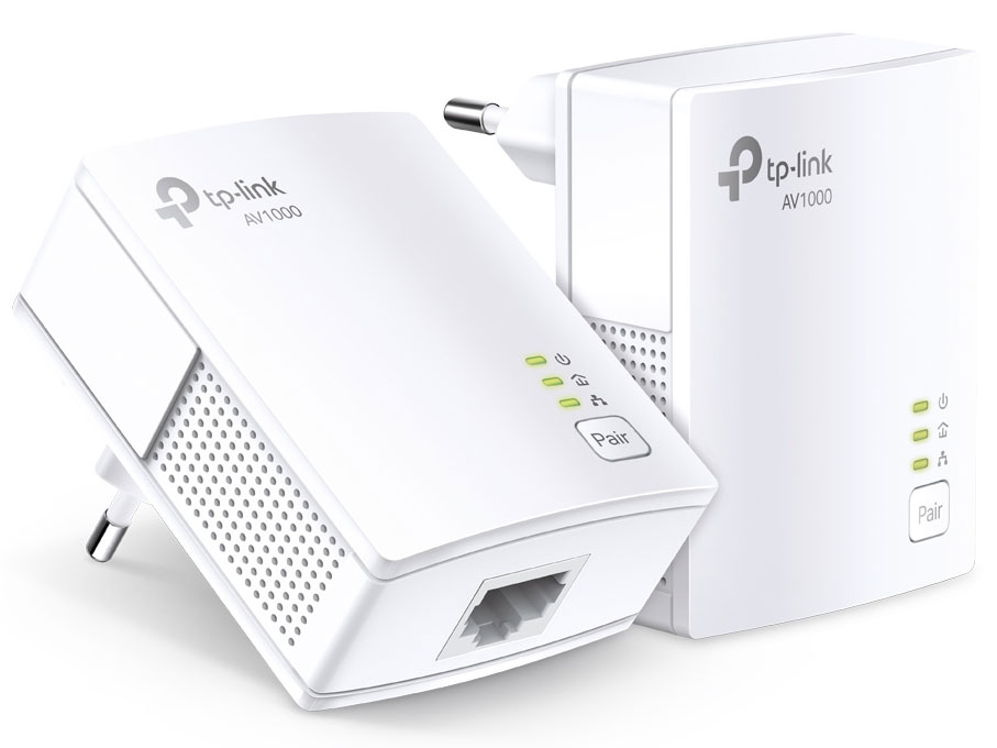 L-PA7017 KIT dùng cho gia đình Bộ chuyển đổi Internet qua đường dây điện Gigabit AV1000 TP-Link TL-PA7017 KIT - hình 3