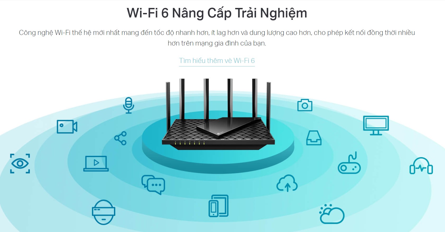 Bộ phát wifi 6 TP-Link Archer AX72 Wireless AX5400 - hình 2