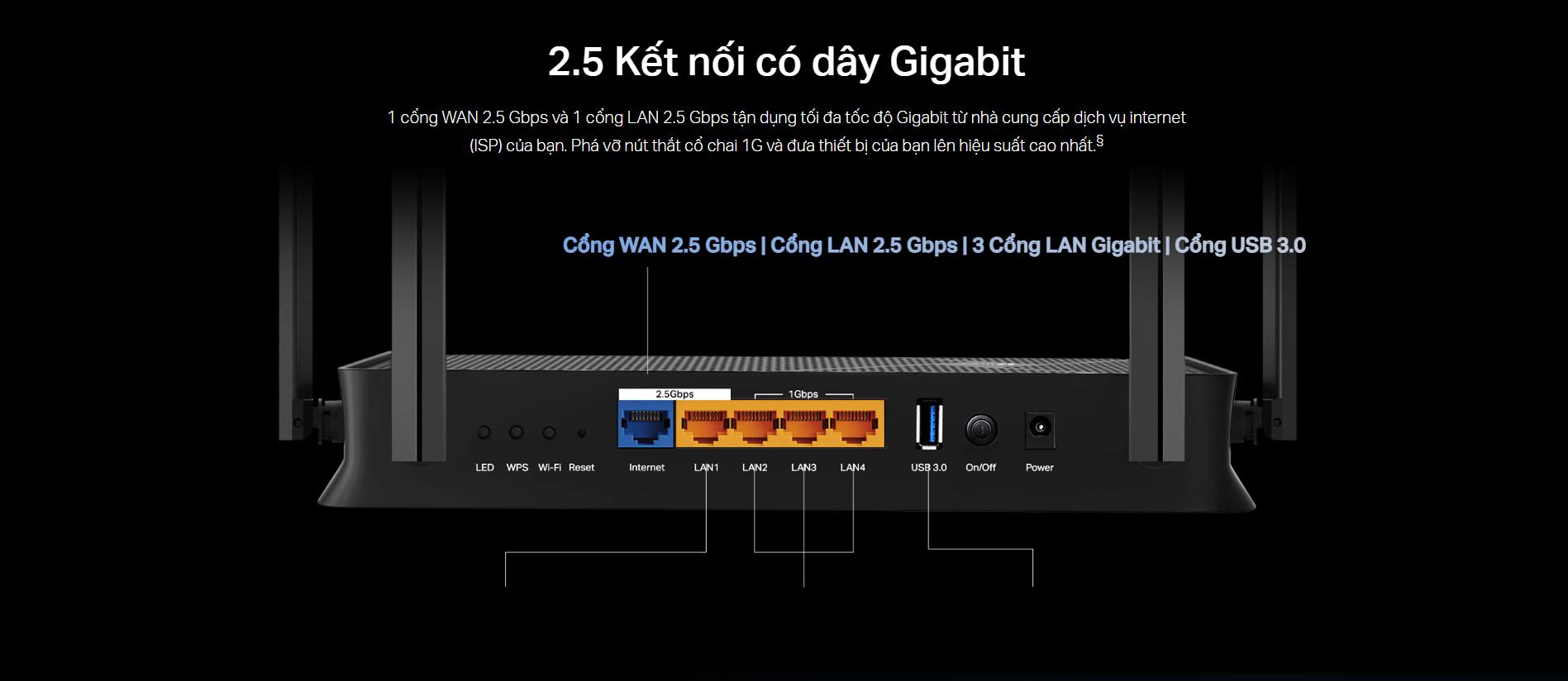Bộ phát Wifi 7 TP-Link Archer BE230 BE 3600 Dual-Band (Wifi7/BE3600/EasyMesh) - hình 4