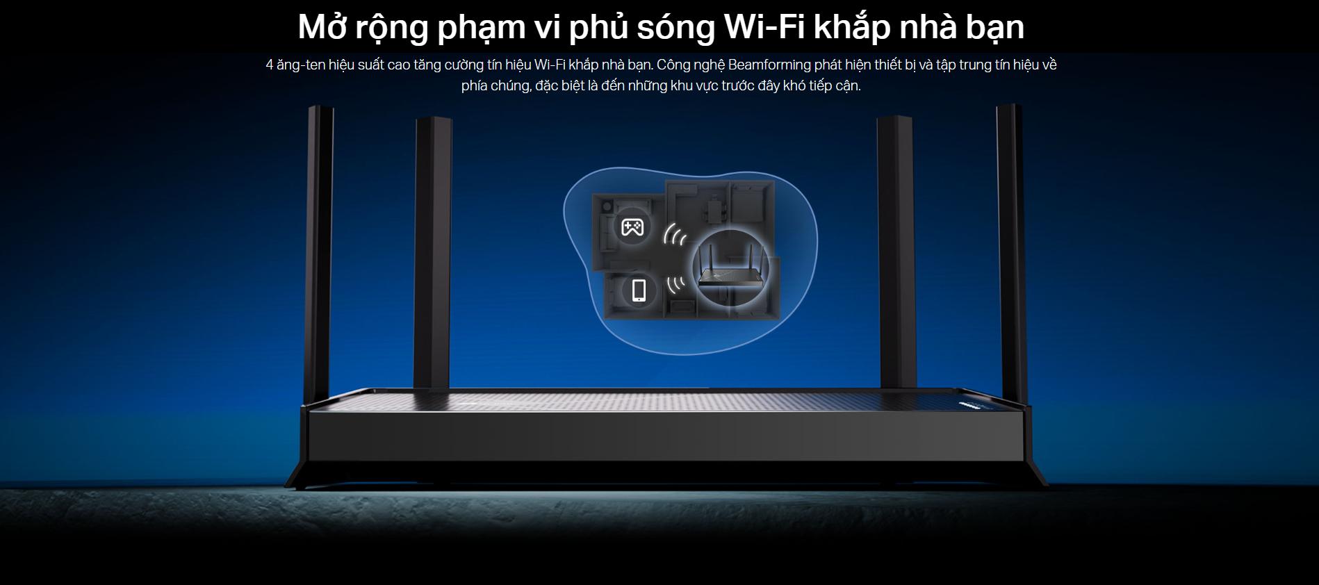 Bộ phát Wifi 7 TP-Link Archer BE230 BE 3600 Dual-Band (Wifi7/BE3600/EasyMesh) - hình 6