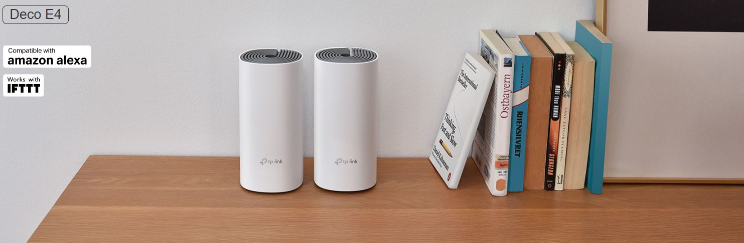 Bộ phát wifi mesh TP-Link Deco E4 (1 Pack) Wireless AC1200