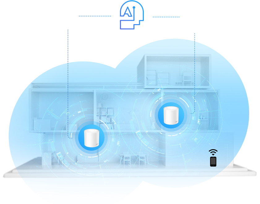 Bộ phát wifi Mesh Tp-Link Deco X20 1 pack WIFI 6 AX1800 - hình 3