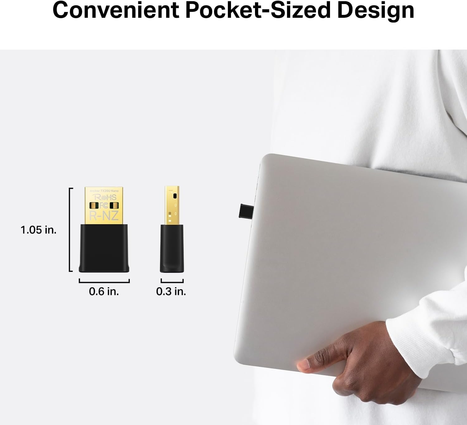 Card mạng không dây USB Wifi 6 Tp-Link Archer TX20U Nano AX1800 - hình 6