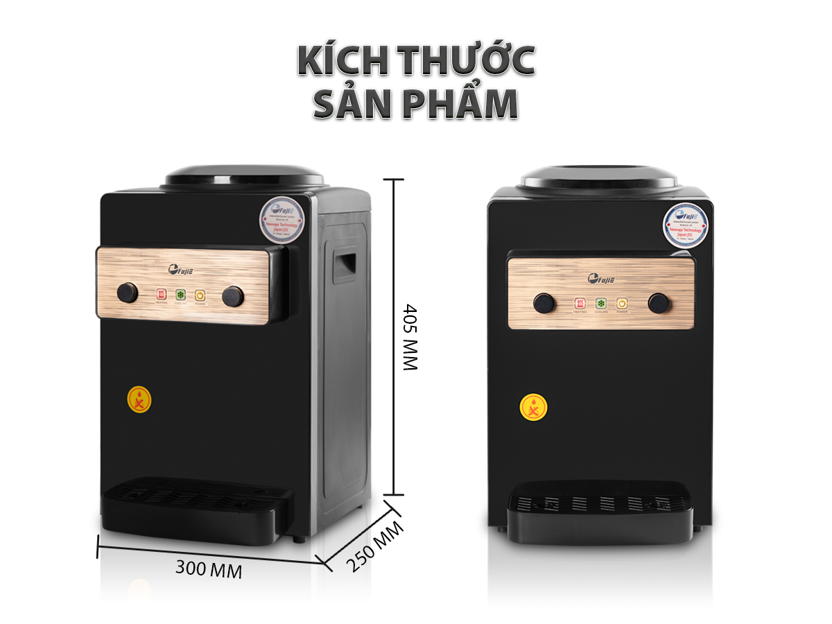 Cây Nước Nóng Lạnh FujiE WD01E (Black) - hình 8