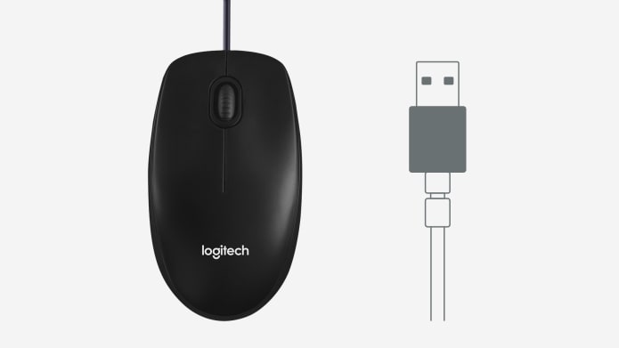 Chuột có dây Logitech M100R (910-006765)