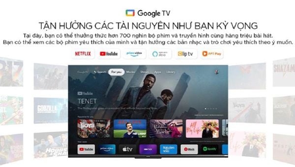 Google Tivi Coocaa 55V8 4K 55 inch - hình 7