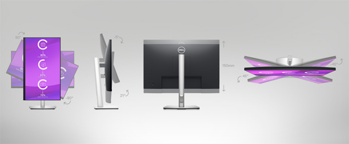 Màn hình Dell P2223HC 21.5 inch FHD IPS USB-C - hình 2