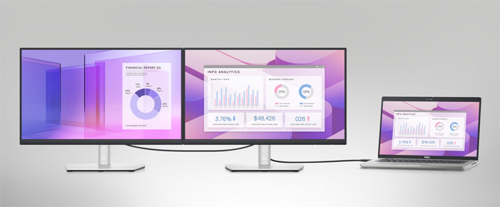 Màn hình Dell P2223HC 21.5 inch FHD IPS USB-C - hình 3