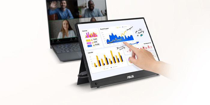 Màn hình di động ASUS ZenScreen Touch MB16AMTR 16 inch - hình 2