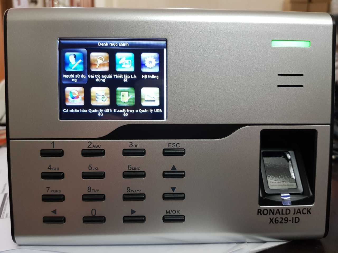 Máy chấm công vân tay X629-ID