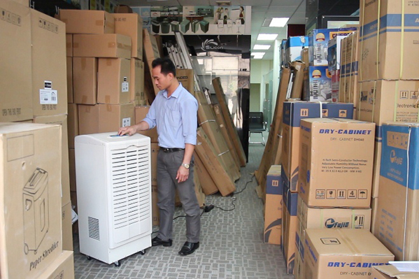 Máy hút ẩm công nghiệp FujiE HM-1500D - hình 4
