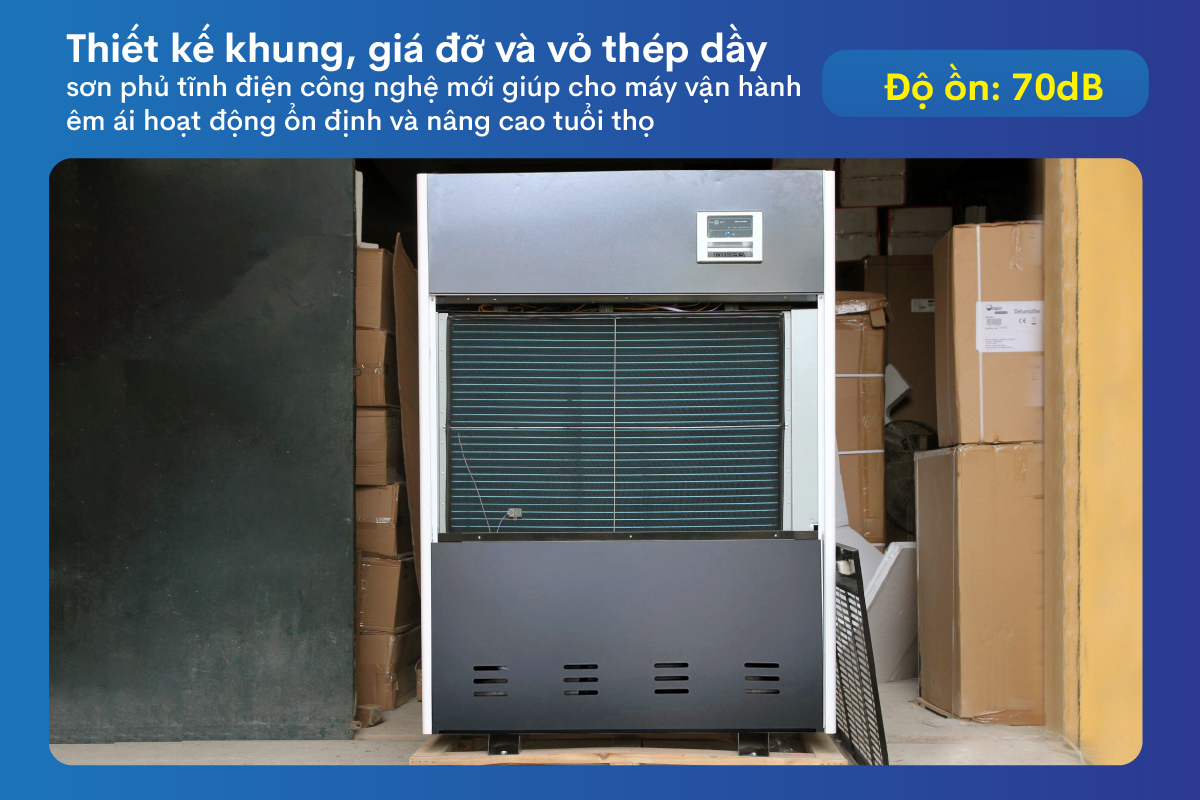 Máy hút ẩm công nghiệp FujiE HM-5400DN - hình 9