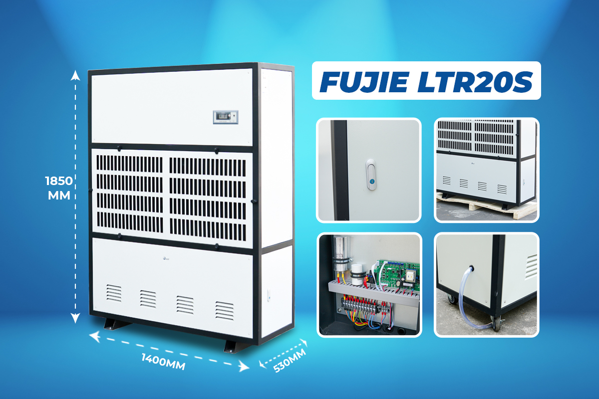 Máy hút ẩm công nghiệp FUJIE LTR20S trong môi trường nhiệt độ thấp - hình 7