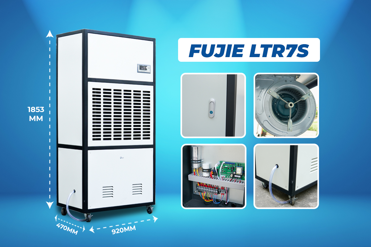 Máy hút ẩm công nghiệp FUJIE LTR7S trong môi trường nhiệt độ thấp Máy hút ẩm công nghiệp FUJIE LTR7S trong môi trường nhiệt độ thấp - hình 5