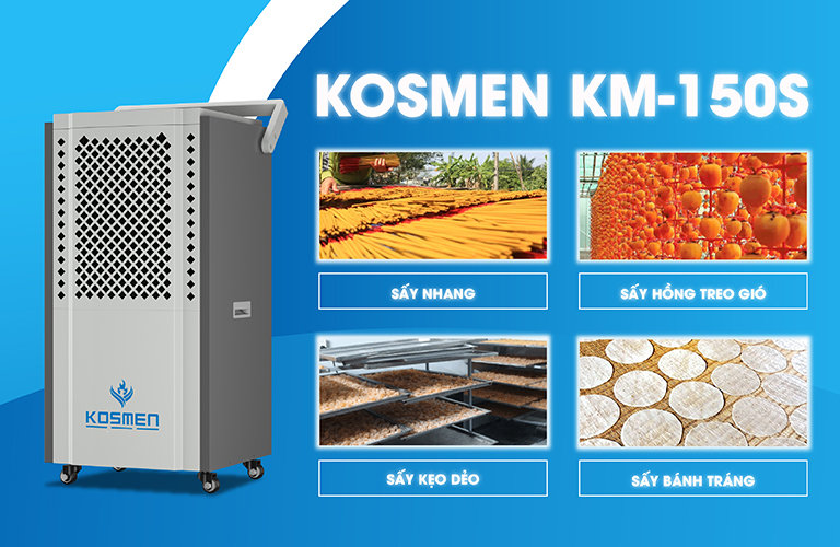 MÁY HÚT ẨM CÔNG NGHIỆP KOSMEN KM-150S (Phù hợp không gian 120 - 200m2) MÁY HÚT ẨM CÔNG NGHIỆP KOSMEN KM-150S (Phù hợp không gian 120 - 200m2) - hình 9