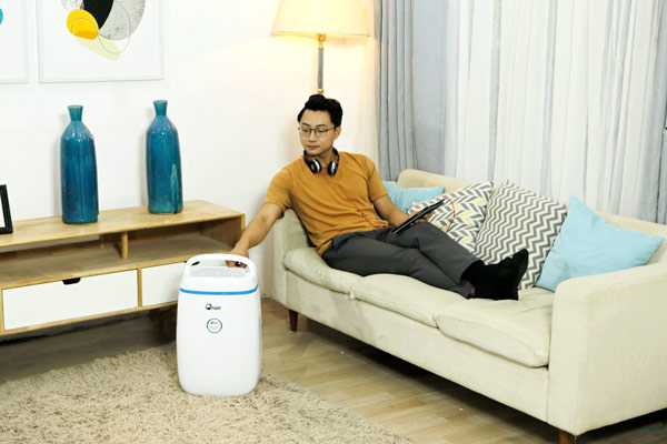 Máy hút ẩm dân dụng FujiE HM-614EB - hình 2