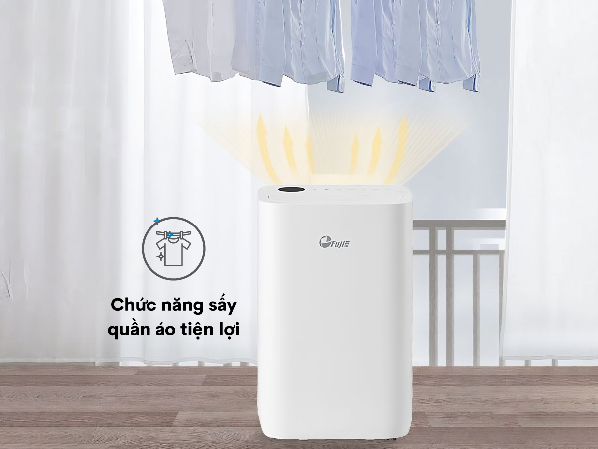 Máy hút ẩm kết hợp lọc không khí FujiE HM-925EC Pro kết nối Wifi thông minh - hình 13