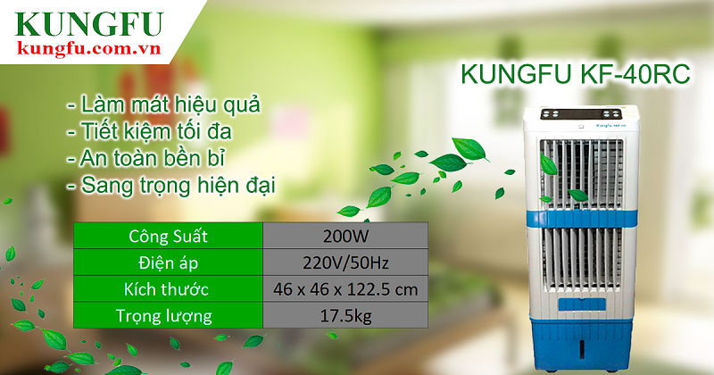 Máy làm mát không khí Kungfu KF-40RC