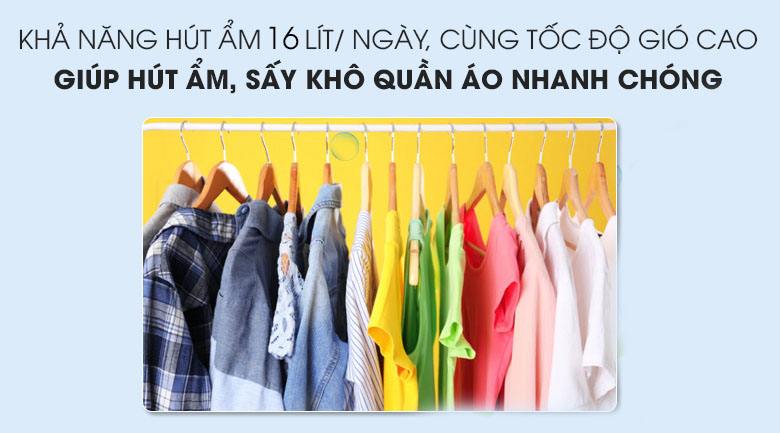 Máy lọc không khí kết hợp hút ẩm Sharp DW-E16FA-W - hình 4