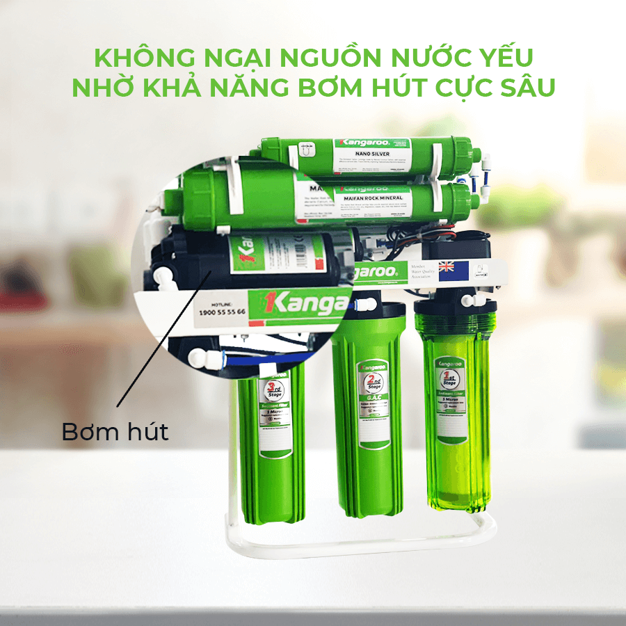 Máy lọc nước kangaroo KGRP99 KV lắp âm tủ bếp - hình 3