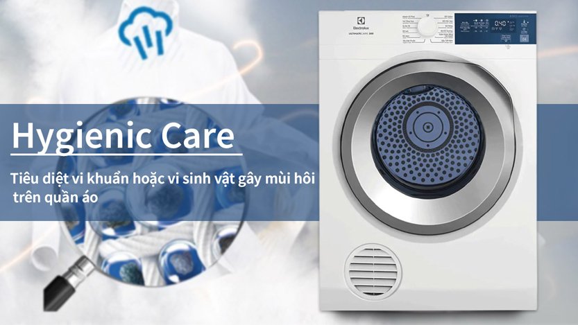 Máy sấy Electrolux 8,5Kg EDS854J3WB mới 2022 - hình 6