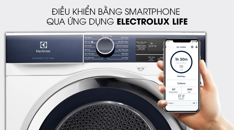 Máy sấy Heat Pump Electrolux 9Kg EDH903BEWA Mới 2020 - hình 4