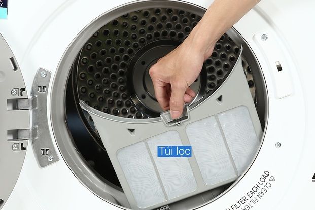 Máy sấy quần áo Electrolux 7,5Kg EDV754H3WB mới 2022 - hình 5