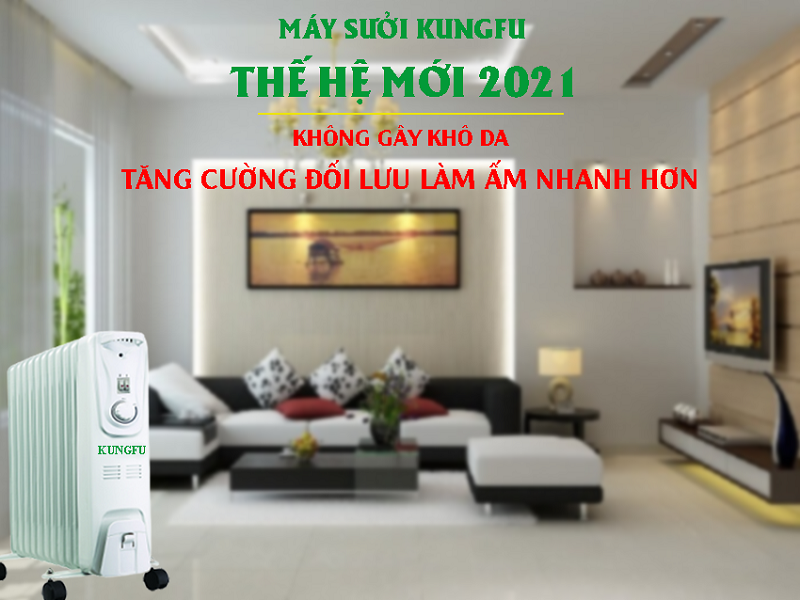 Máy sưởi dầu Kungfu KF-SD11 - hình 2
