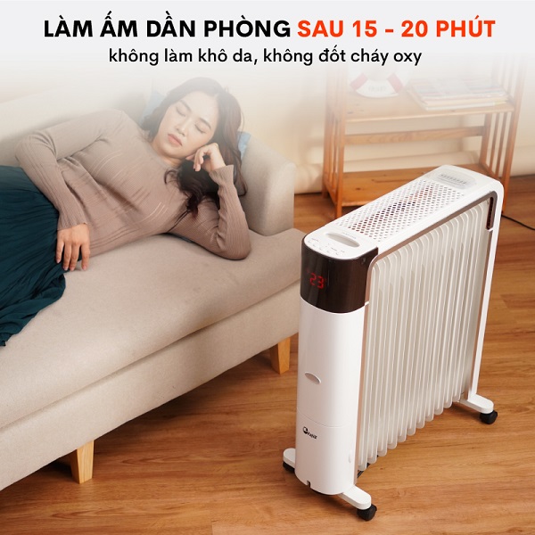 Máy sưởi FujiE OFR7813 - hình 3