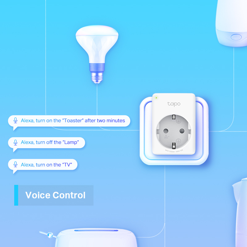 Ổ cắm Wi-Fi Thông Minh Nhỏ Gọn Tapo P100 (1-pack) Ổ cắm Wi-Fi Thông Minh Nhỏ Gọn Tapo P100 (1-pack) - hình 5