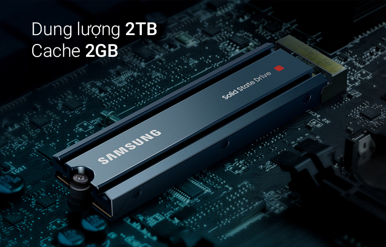 Ổ cứng gắn trong/ SSD Samsung 980 PRO Heatsink 2TB M2 NVMe 4.0 chính hãng - hình 2