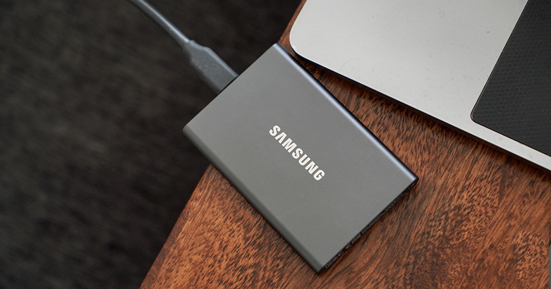 Ổ cứng SSD Samsung Portable T7 Non Touch 1TB 2.5" chính hãng - hình 4