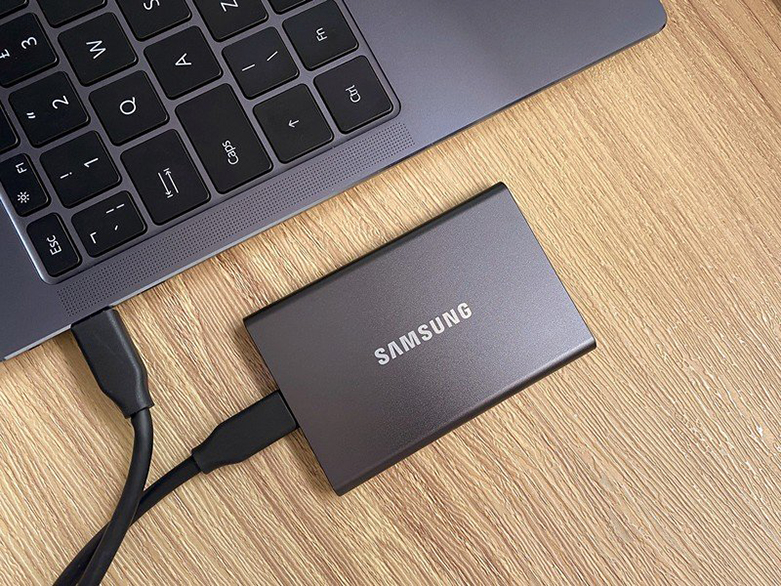 Ổ cứng SSD Samsung Portable T7 Non Touch 500GB 2.5" chính hãng - hình 4