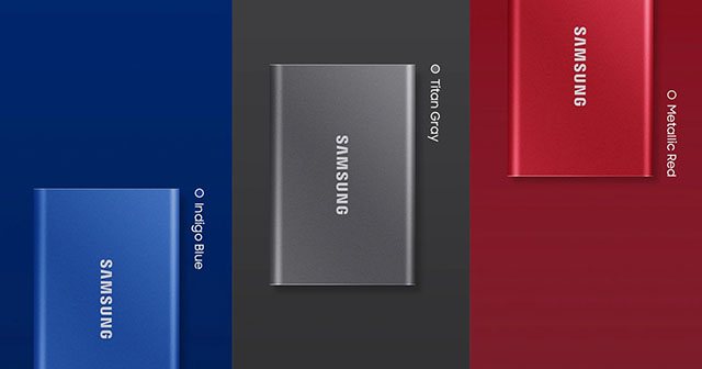 Ổ cứng SSD Samsung T7 Portable 2TB 2.5" chính hãng - hình 3
