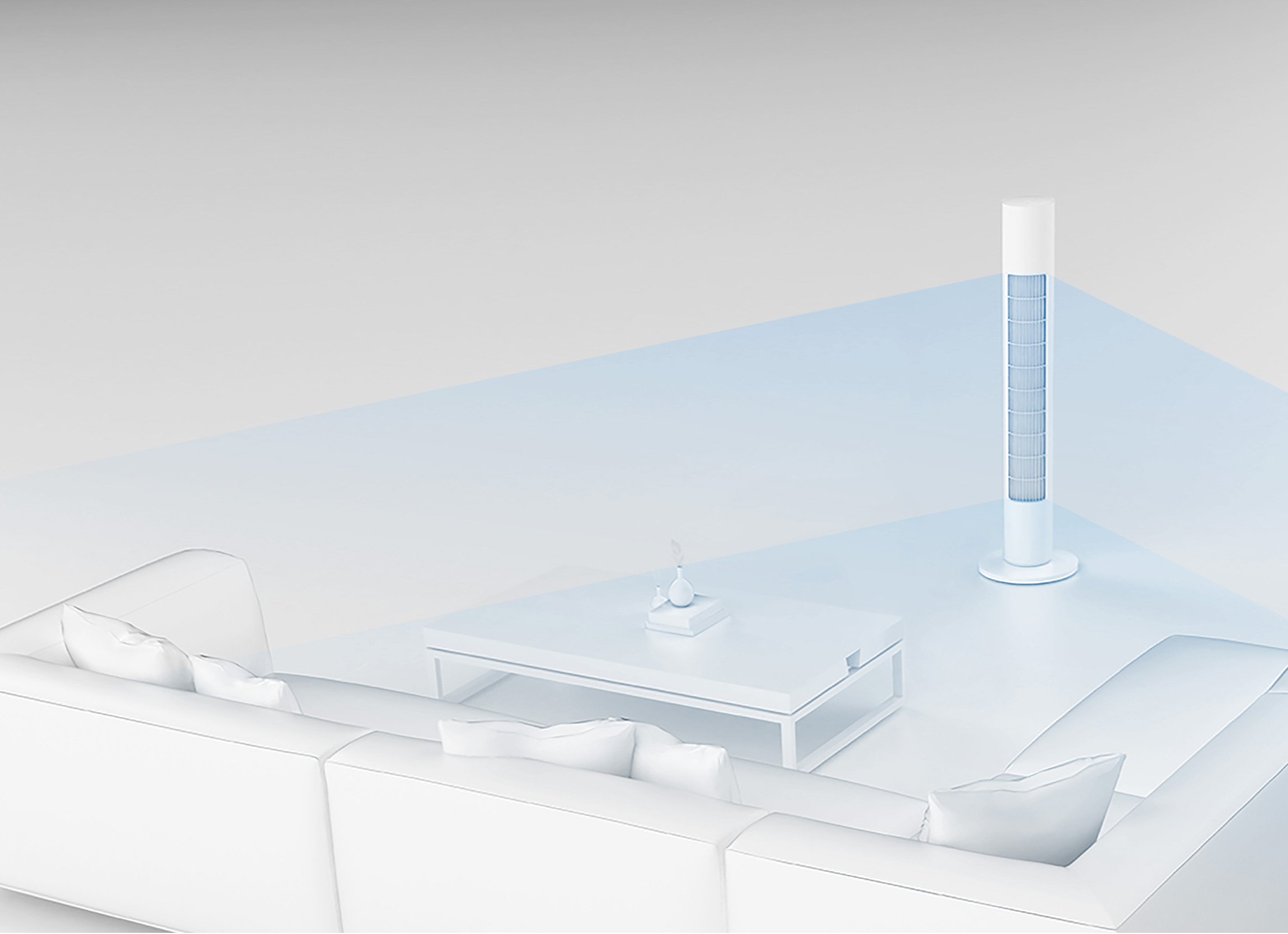Quạt tháp thông minh Xiaomi Smart Tower Fan BHR5956EU