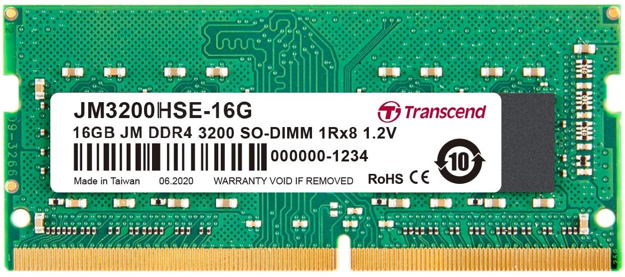 Ram Transcend Laptop 4GB DDR4 3200Mhz SO-DIMM (JM3200HSH-4G)