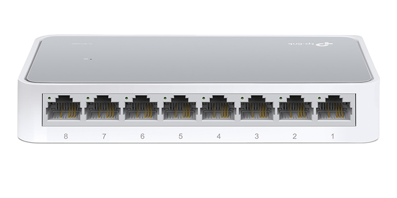 Switch 8 Cổng 10/100Mbps (Vỏ Nhựa) TP-Link TL-SF1008D - hình 2