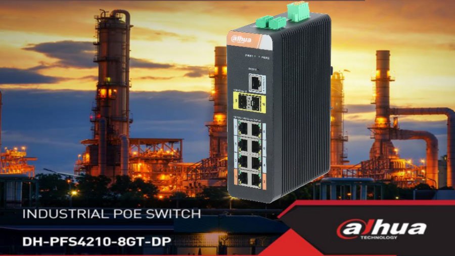 Switch PoE 8 cổng DAHUA DH-PFS4210-8GT-DP