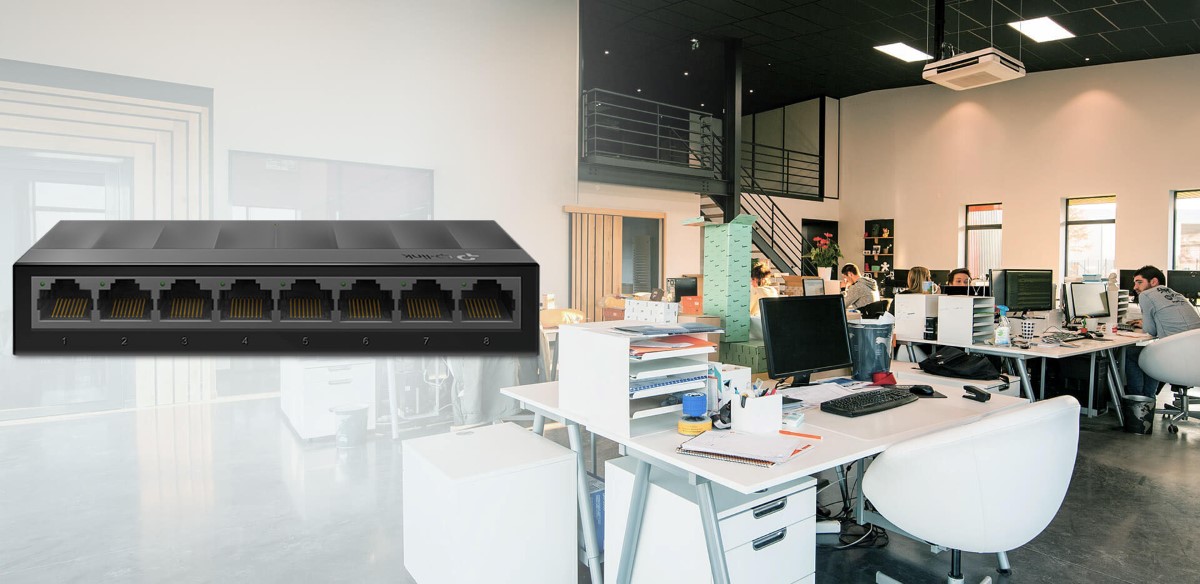 Switch TP-Link LS1008G 8 Port 10/100/1000Mbps vỏ nhựa