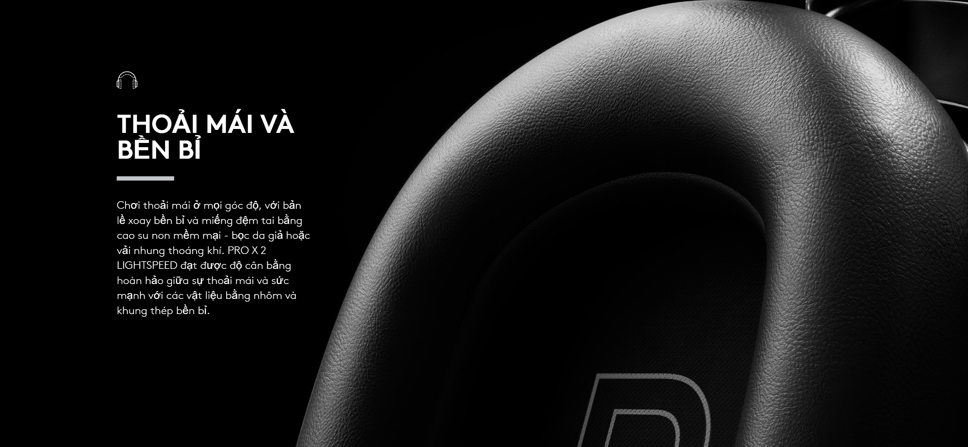 Tai nghe chơi game không dây Logitech PRO X 2 LIGHTSPEED Hồng (981-001276) - hình 2