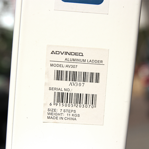 Thang nhôm ADVINDEQ AV307 (White) 14 bậc - hình 5