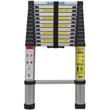 Thang Nhôm Rút Gọn Đơn SUMO Nhật Bản ADT312B Cao Max 3.8m Siêu Cứng Thang Nhôm Rút Gọn Đơn SUMO Nhật Bản ADT312B Cao Max 3.8m Siêu Cứng - hình 1