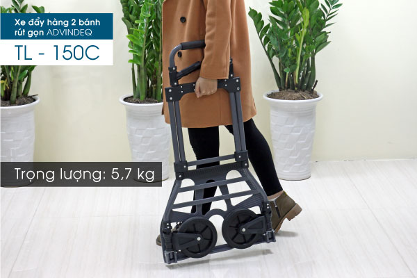 Xe đẩy hàng 2 bánh rút gọn ADVINDEQ TL-150C