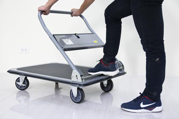 Xe đẩy hàng 4 bánh sàn thép ADVINDEQ TL-320 - hình 10