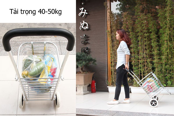 Xe kéo đi chợ đa năng ADVINDEQ TL-90C - hình 4