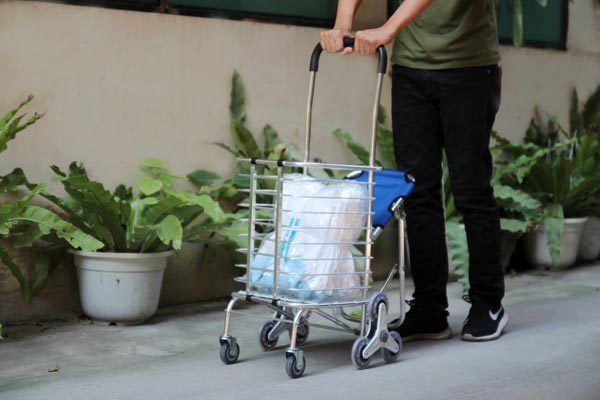 Xe kéo đi chợ, leo cầu thang ADVINDEQ TL-90CN - hình 8