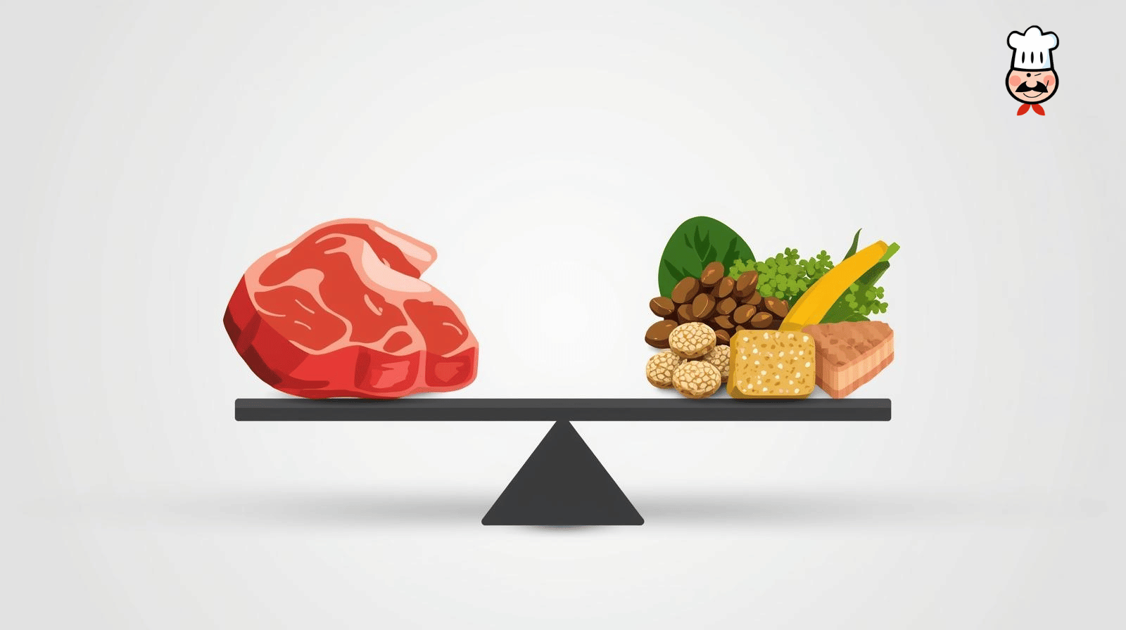 So sánh hàm lượng protein thực vật và động vật