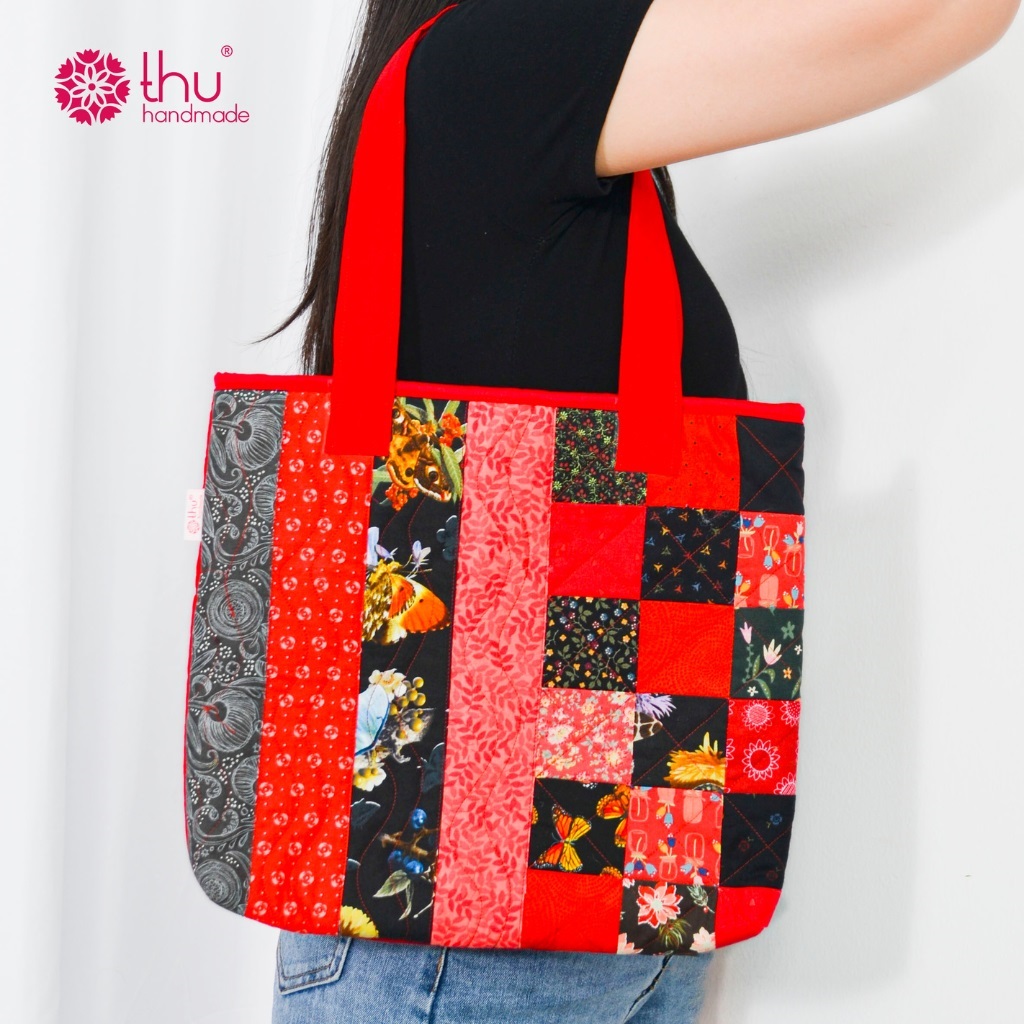 Patchwork Tote Bag