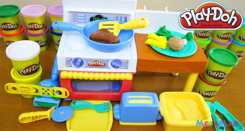 6 bộ đồ chơi nấu ăn cho bé gái của thương hiệu Play-Doh